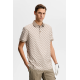 JLINDEBERG Tour Tech Print Polo BRINDLE