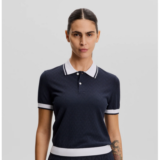 J. Lindeberg Polly Pointelle Polo