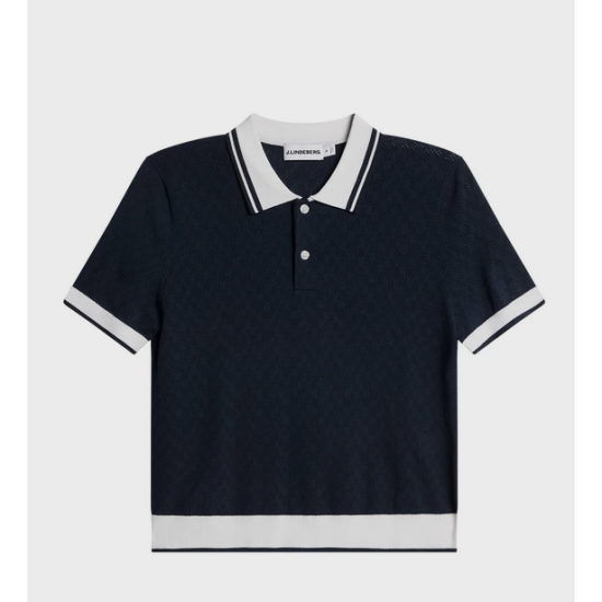 J. Lindeberg Polly Pointelle Polo
