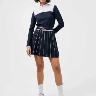 JLINDEBERG DZIANINOWA SPÓDNICA GOLFOWA Z DZIANINY ZATOKA