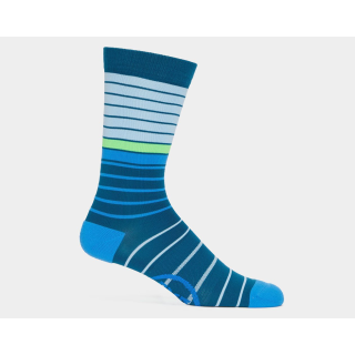 GFORE MIXED STRIPE COMPRESSION CREW SOCK
