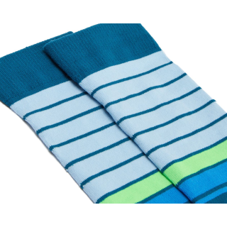 GFORE MIXED STRIPE COMPRESSION CREW SOCK