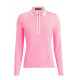 G/FORE SILKY TECH NYLON QUARTER ZIP POLO 