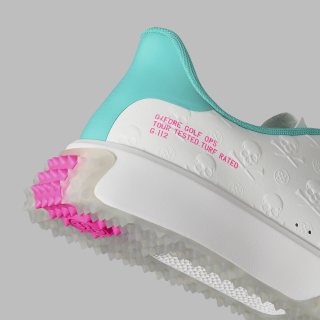 GFORE MEN'S G.112 EMBOSSED SKULL & TEES GOLF SHOE