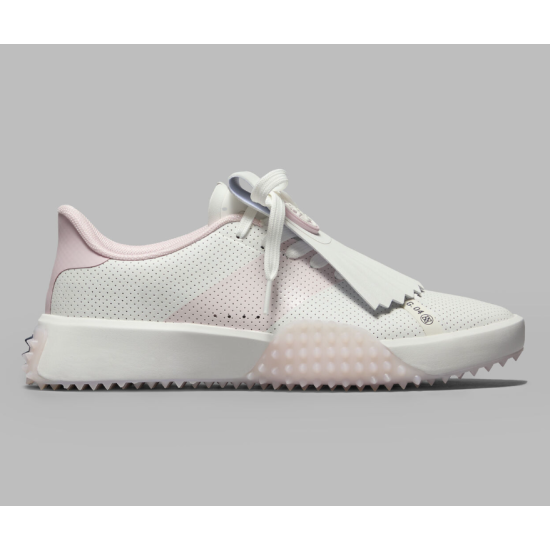 G/FORE WOMEN'S G.112 PERFORATED SADDLE STRIPE KILTIE GOLF SHOE