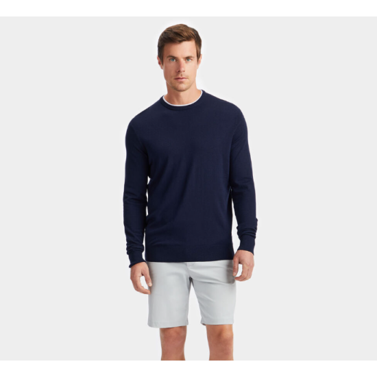 G/FORE MERINO WOOL BLEND CREWNECK SWEATER
