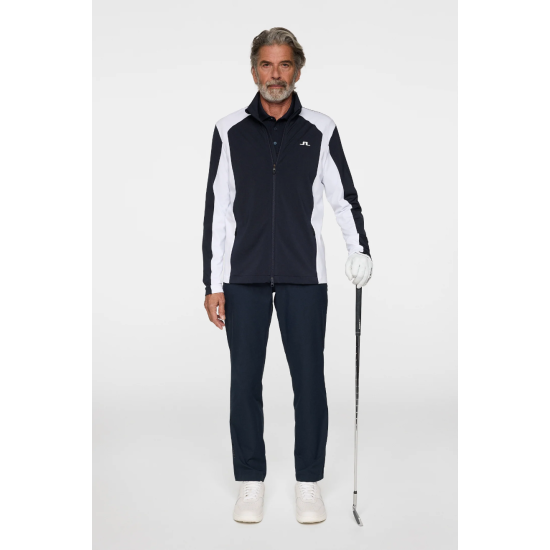 J.LINDEBERG Banks Zip Mid Layer JL Navy