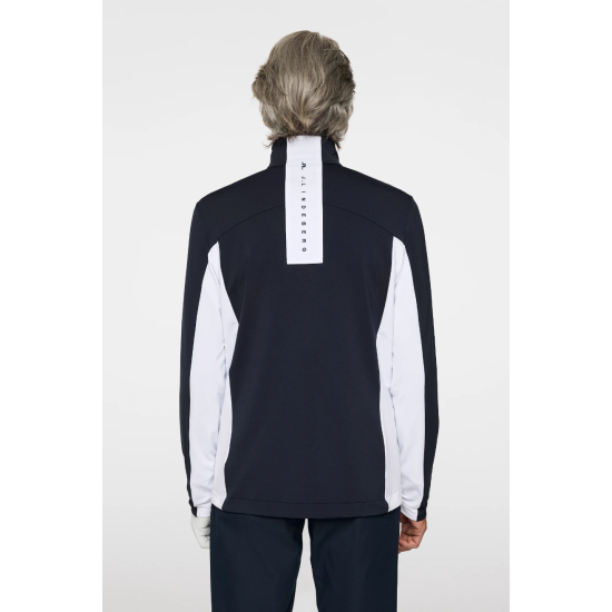 J.LINDEBERG Banks Zip Mid Layer JL Navy