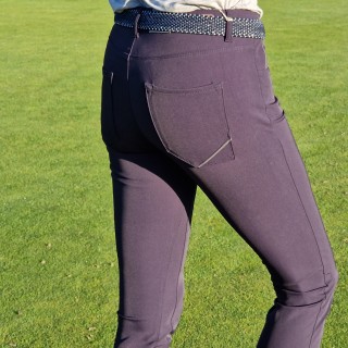 ALBERTO PANTS MARTA SUPERFIT COOLER NAVY