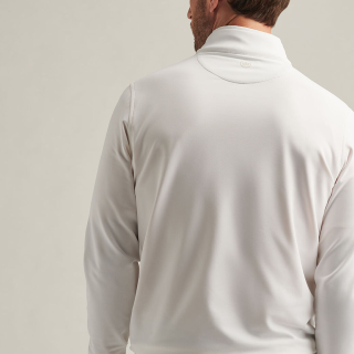 PETER MILLAR Perth Performance Quarter-Zip White