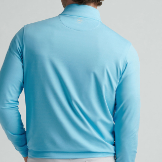 PETER MILLAR Perth Mélange Performance Quarter-Zip