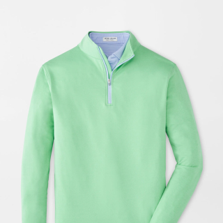 PETER MILLAR Perth Mélange Performance Quarter-Zip