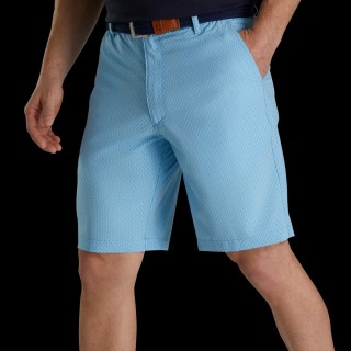 Footjoy Tonal Print Mens Shorts True Blue