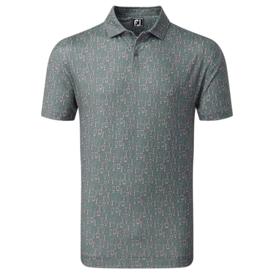 FOOTJOY Glass Print Lisle