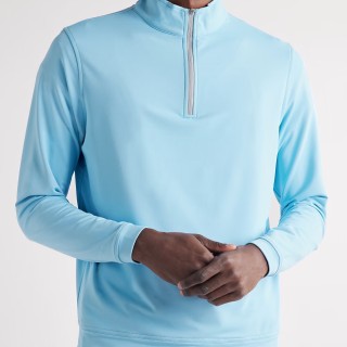 PETER MILLAR Perth Tech-Jersey Half-Zip Golf Top