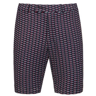 RLX Ralph Lauren GOLF SHORTS FLAT FRONT K. RED MULT 