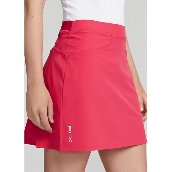 Polo Ralph Lauren Pleated Aim Skirt Hardy Red