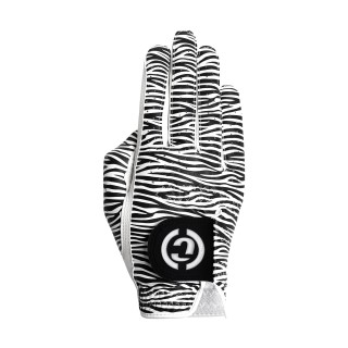 Duca Del Cosma Designer Pro Women's (White/Zebra Print)RIGHT HAND