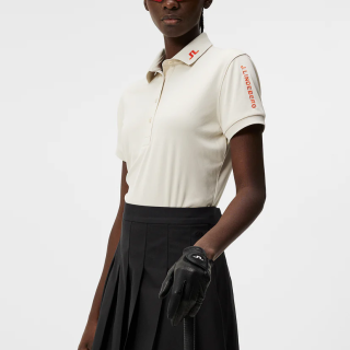 JLINDEBERG TOUR TECH POLO Almond Milk