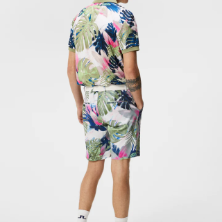 JLINDEBERG TOUR TECH REG FIT PRINT POLO 