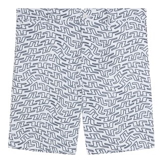 JLindeberg Tim Golf Shorts JL Navy Bridge Monogram