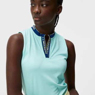 JLINDEBERG LEYA SLEEVELESS TOP Aruba Blue