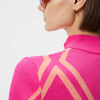 J.LINDEBERG FLORA KNITTED SWEATER FUCHSIA PURPLE