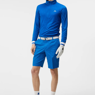 JLindeberg Tim Golf Shorts Lapis Outline Bridge Swirl