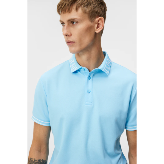 JLINDEBERG Austin Regular Polo BALTIC SEA