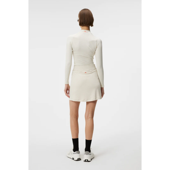 JLINDEBERG AMELIE MID SKIRT ALMOND MILK