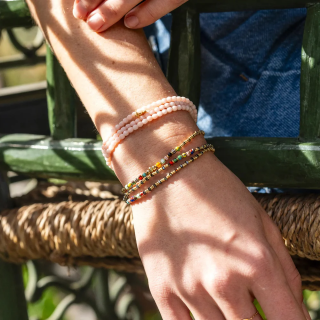 TETES BONDES POLAIRE GOLD - Rose Guimauve