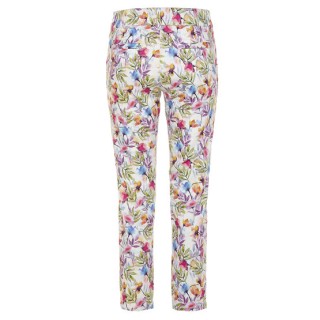 Alberto LUCY-CR - Summer Flowers WR 7/8 Pants