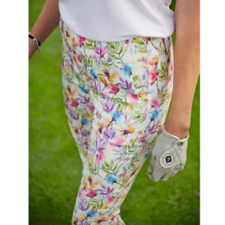 Alberto LUCY-CR - Summer Flowers WR 7/8 Pants
