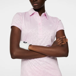 JLINDEBERG Alaya Jacquard Polo Nosegay