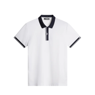 JLINDEBERG Bay Slim Polo White