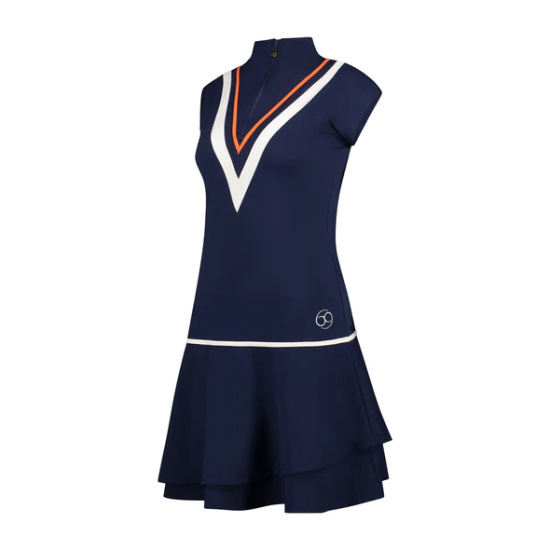 PAR 69 BEAU Dress Dark Navy