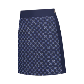 Par 69 Bellugia Skirt Dark Navy 69 Print