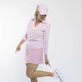 Par 69 Belle Pullover Pink Off White