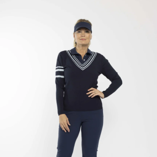 Par 69 Belle Pullover Off Navy